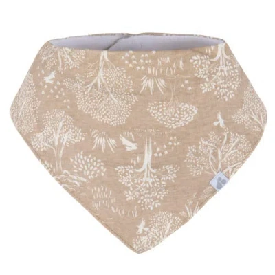 Just Born Bandana Bibs 4-pack Tans In Multi