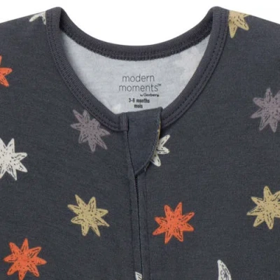 Modern Moments™ By Gerber Christmas Snug Fitting Footless Pajamas In Blue