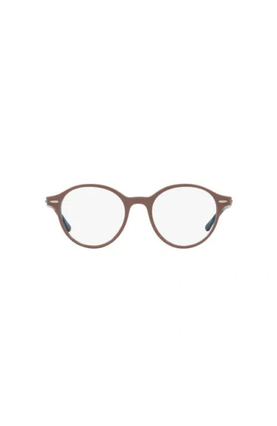 Ray Ban Ray-ban 48mm Phantos Optical Glasses In Brown