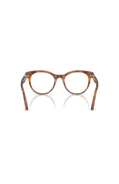 Dolce & Gabbana Dolce&gabbana 52mm Phantos Optical Glasses In Brown