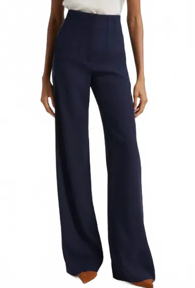 Veronica Beard Elin Pants In Navy In Blue