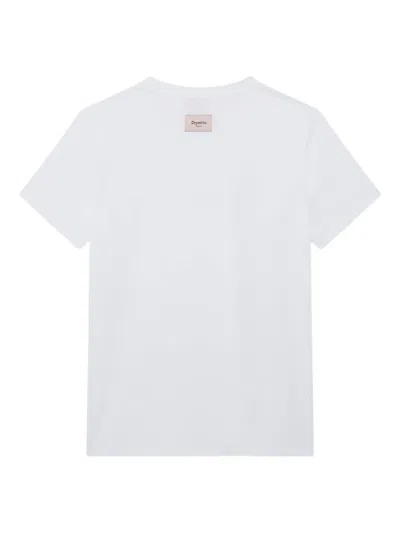 Repetto Logo-print Cotton T-shirt In White
