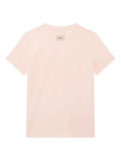 Repetto Logo-print Cotton T-shirt In Pink