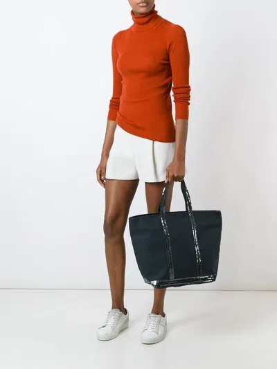 Vanessa Bruno Sequin Embellished Tote In Blue