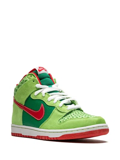 Nike Dunk High Pro Sb Sneakers In Green