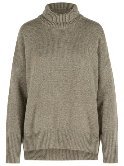 Lisa Yang 'heidi' Truffle Cashmere Sweater In Green
