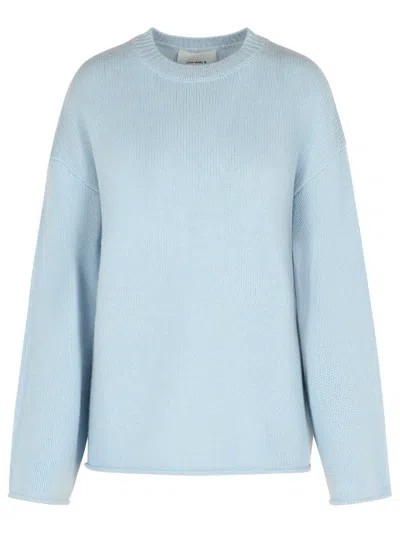 Lisa Yang 'kristy' 'horizon Blue' Cashemere Sweater In Blue