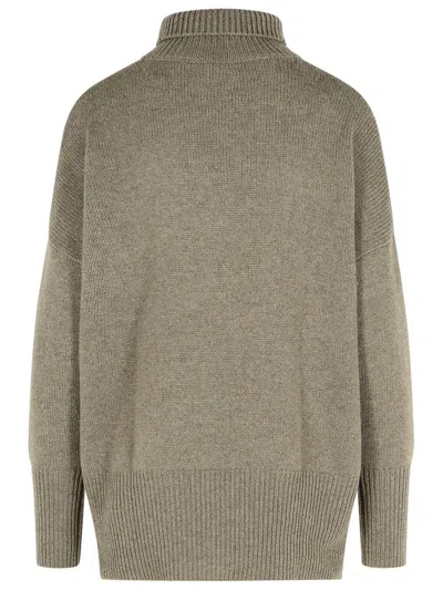Lisa Yang 'heidi' Truffle Cashmere Sweater In Green