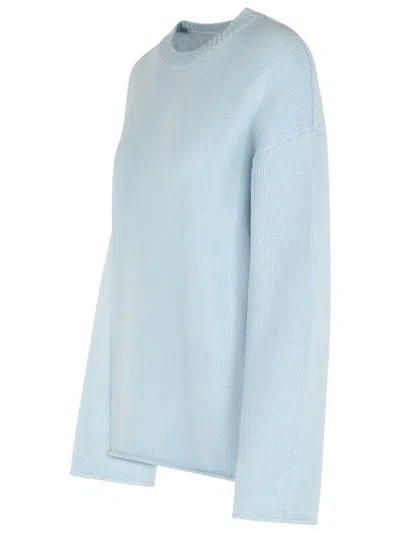 Lisa Yang 'kristy' 'horizon Blue' Cashemere Sweater In Blue