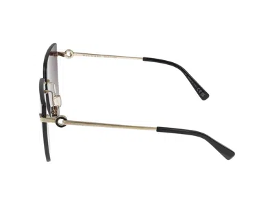 Bvlgari Metal Butterfly Sunglasses In Black