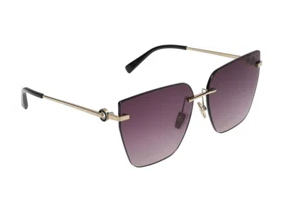 Bvlgari Metal Butterfly Sunglasses In Black