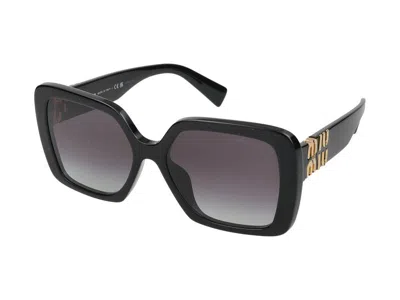 Miu Miu Woman Sunglass Mu 10ys In Grey Gradient