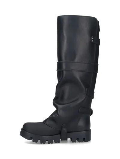 Dolce & Gabbana Dolce&gabbana Women Buckle Boots In Black