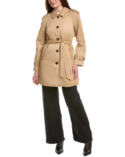 Hunter Trench Coat In Brown