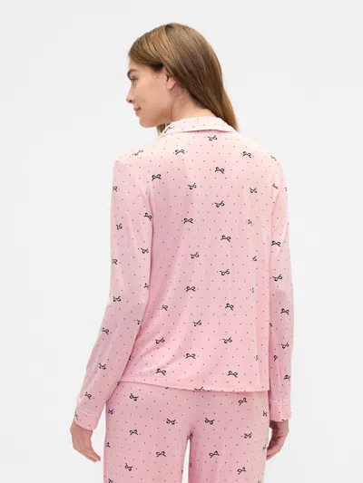 Gap Factory Relaxed Modal Pj Shirt In Pink
