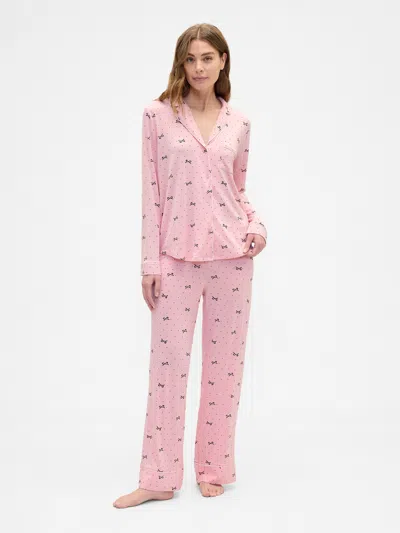 Gap Factory Relaxed Modal Pj Shirt In Pink