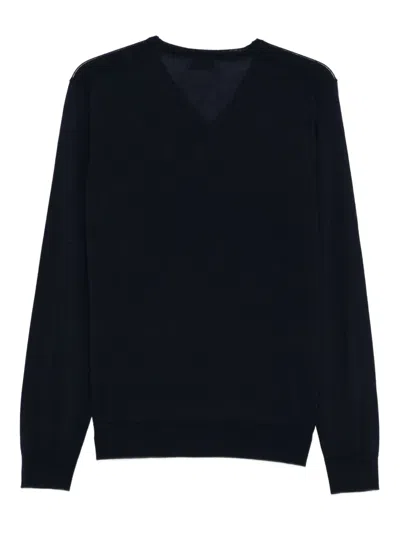 Ferrante Pullover Mit V-ausschnitt In Black