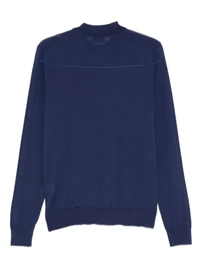 Ferrante Pullover Mit Rundhalsausschnitt In Blue