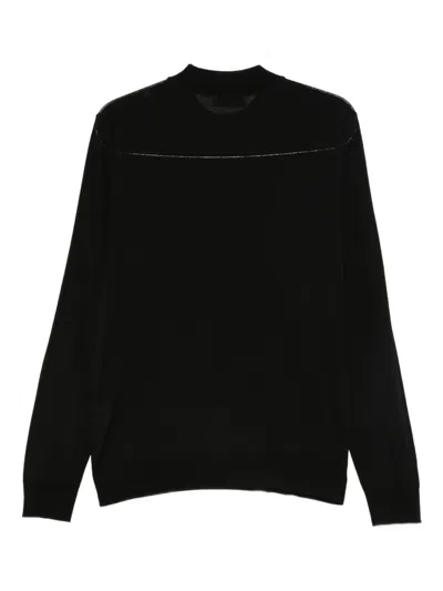 Ferrante Pullover Mit Rundhalsausschnitt In Black