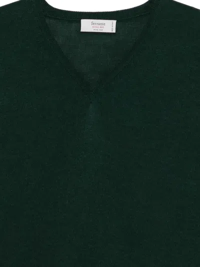Ferrante Pullover Mit V-ausschnitt In Green