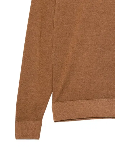 Ferrante Oberteil Mit Rundhalsausschnitt In Brown