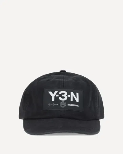 Y-3 X Neighborhood Baseball Cap In Black