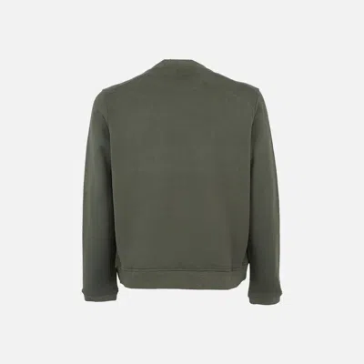 K-way Perruel Cotton Cashmere Regular-fit. Felpa Girocollo Realizzata Con Un Morbido Blend Di Cotone E Cas In Green