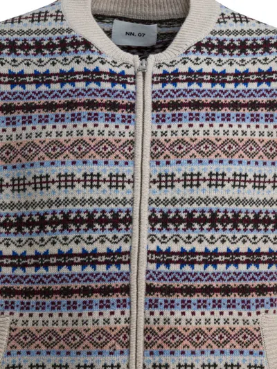 Nn07 Beige Wool Recycled Blend Knitwear In Neutral