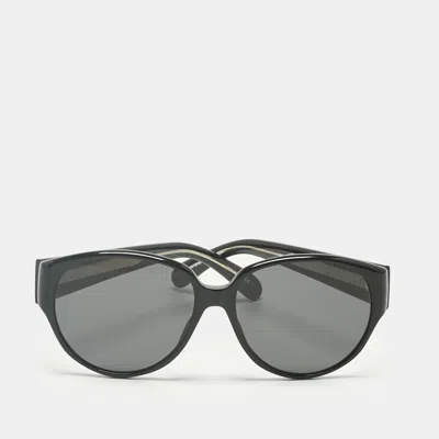 Pre-owned Givenchy Black Gv 7122/s Round Sunglasses