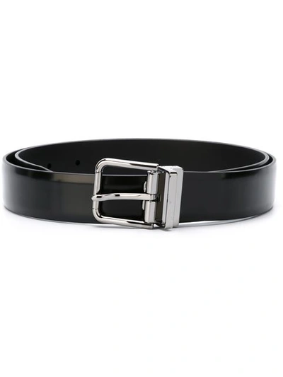 Shop Dolce & Gabbana Classic Belt In Black