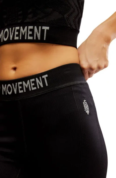 Free People Fp Movement Long Haul Leggings In Black