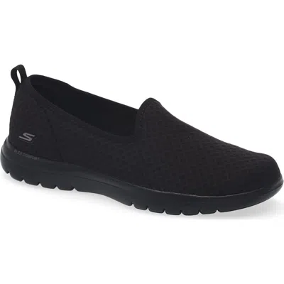 Skechers On-the-go® Flex Amethyst Slip-on Sneaker In Black