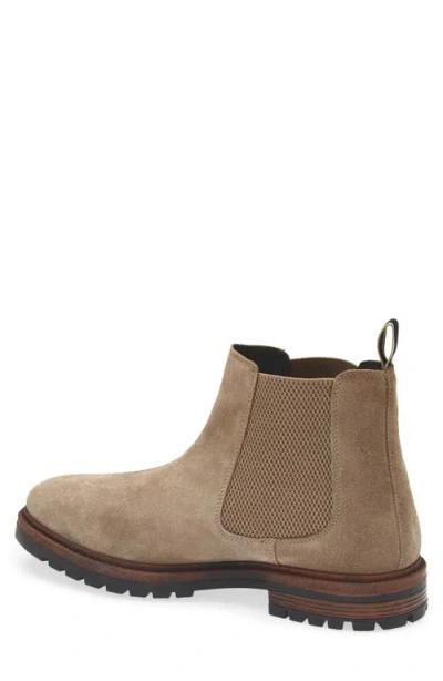 Steve Madden Emden Lug Sole Chelsea Boot In Brown