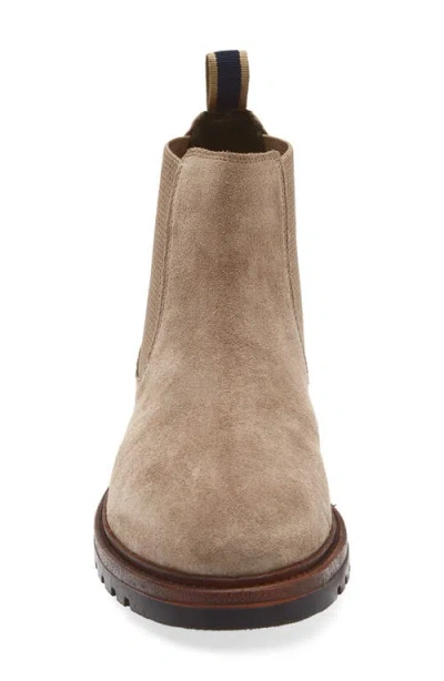 Steve Madden Emden Lug Sole Chelsea Boot In Brown
