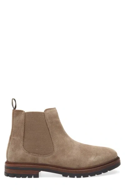 Steve Madden Emden Lug Sole Chelsea Boot In Brown