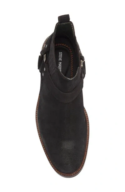 Steve Madden Wesley Chelsea Boot In Black