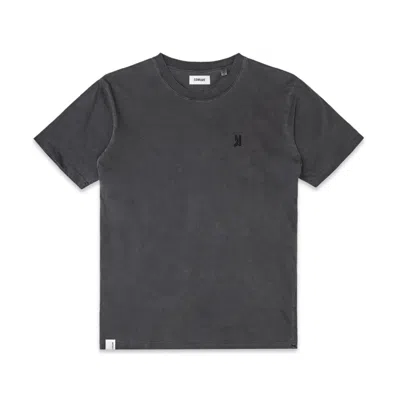 Comune Men's Ryder Tee - Faded Black In Black