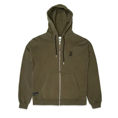 Comune Luka Zip-up - Army Green In Green