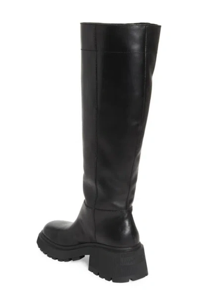 Jimmy Choo 70mm Tamskin Leather Over-the-knee Boots In Black