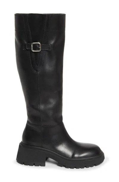 Jimmy Choo 70mm Tamskin Leather Over-the-knee Boots In Black