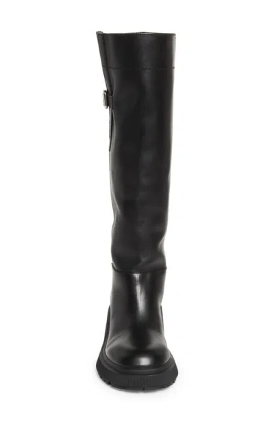 Jimmy Choo 70mm Tamskin Leather Over-the-knee Boots In Black