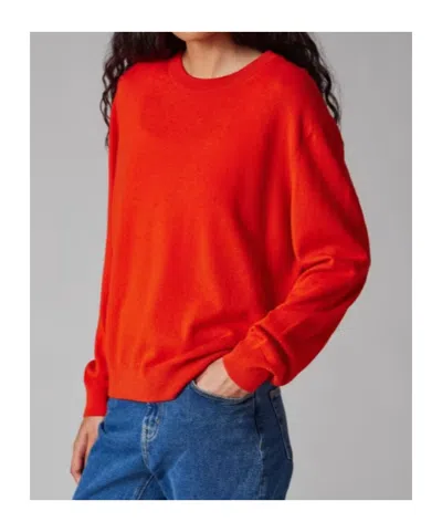Paul Smith Womens Knitted Sweater Crew Neck In Orange