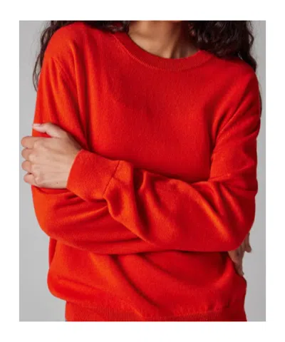 Paul Smith Womens Knitted Sweater Crew Neck In Orange