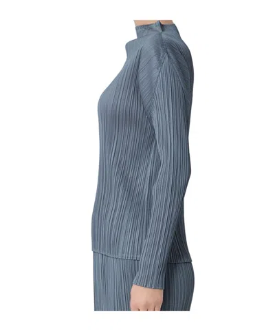 Issey Miyake Long-sleeved T-shirt In Gray