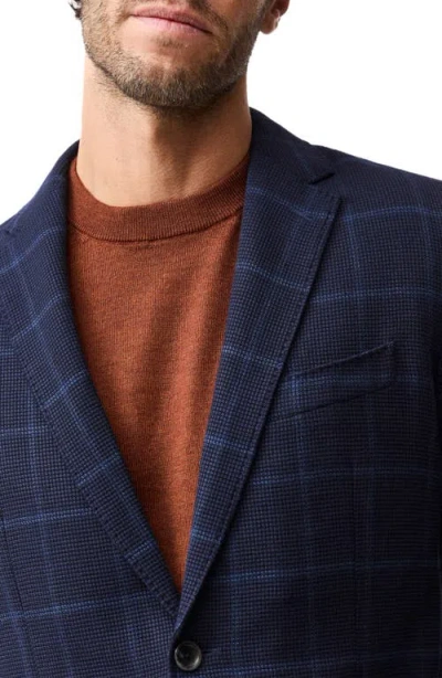 Rodd & Gunn Campbell Point Windowpane Plaid Sport Coat In Blue