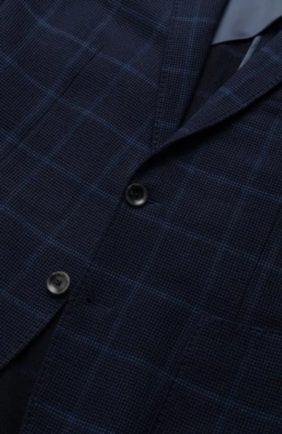 Rodd & Gunn Campbell Point Windowpane Plaid Sport Coat In Blue