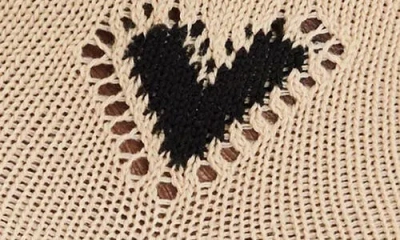 Free People Cupid's Bow Crew Socks In Neutral