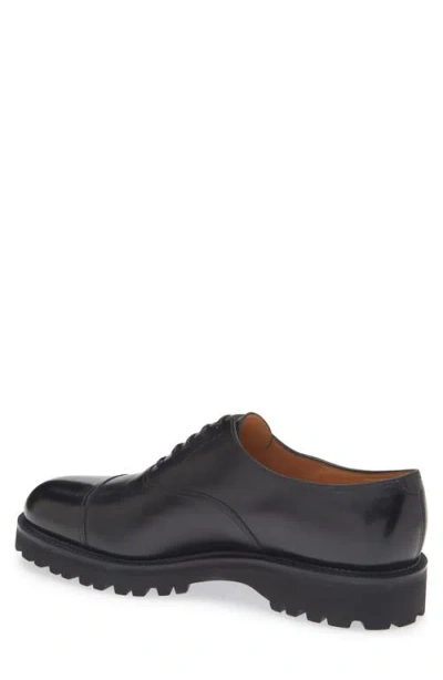 John Lobb City Ii Standard Cap Toe Oxford In Black
