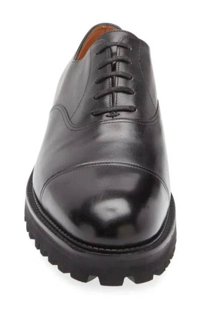 John Lobb City Ii Standard Cap Toe Oxford In Black