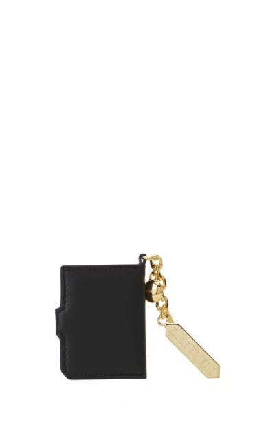 Lanvin Leather Photo Holder In Black